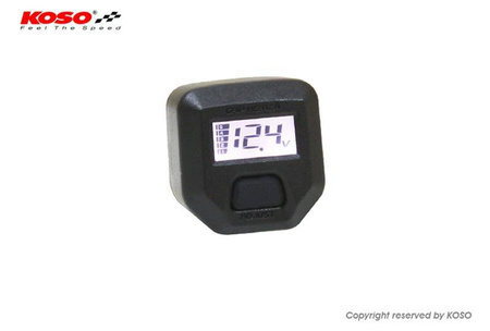 Koso manetki podgrzewane ze sterownikiem (22mm/25mm 7/8-1`) długość - 120mm sterownik lcd - 5 poziomów grzania (el) kolor czarny